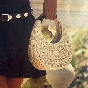 Urban Expressions Women’s Wicker Circle Bag